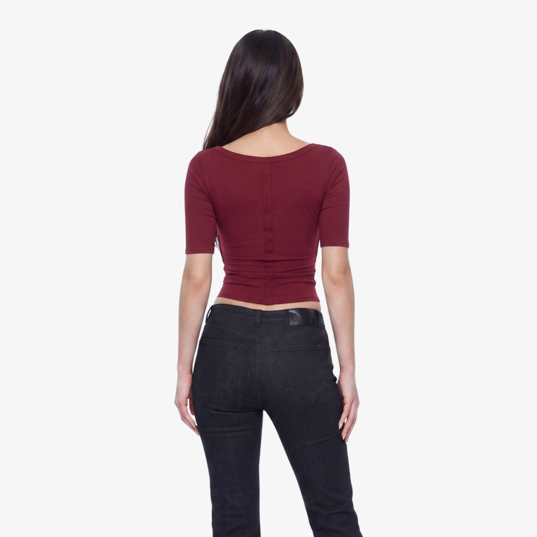 Image of Céline Lace Layered Top