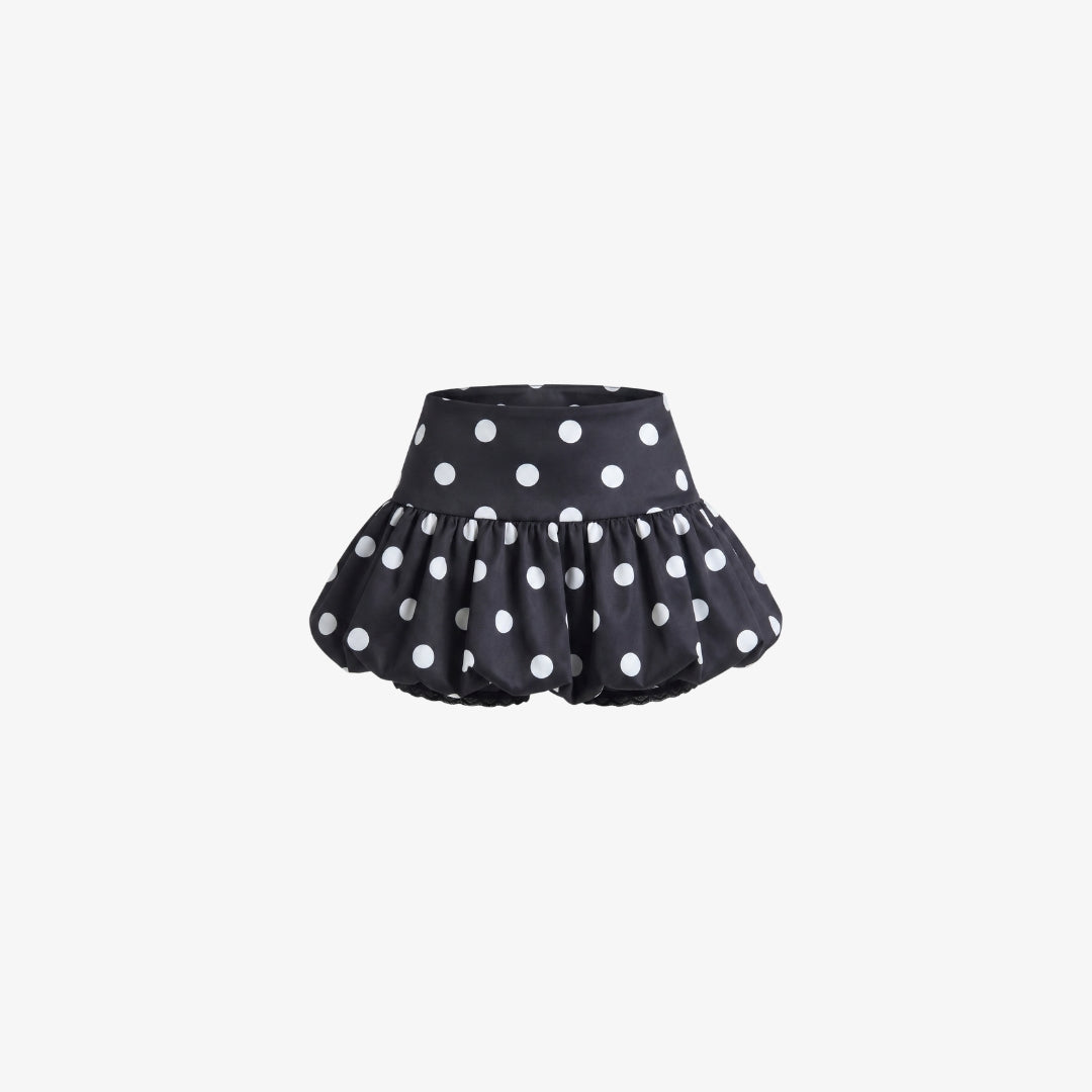 Image of Estella Polka Puff Skirt