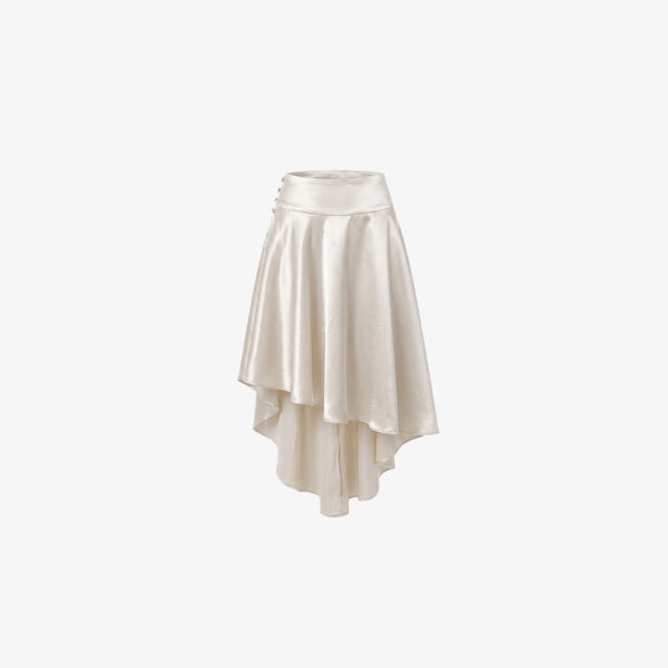 Florence Satin Midi Skirt
