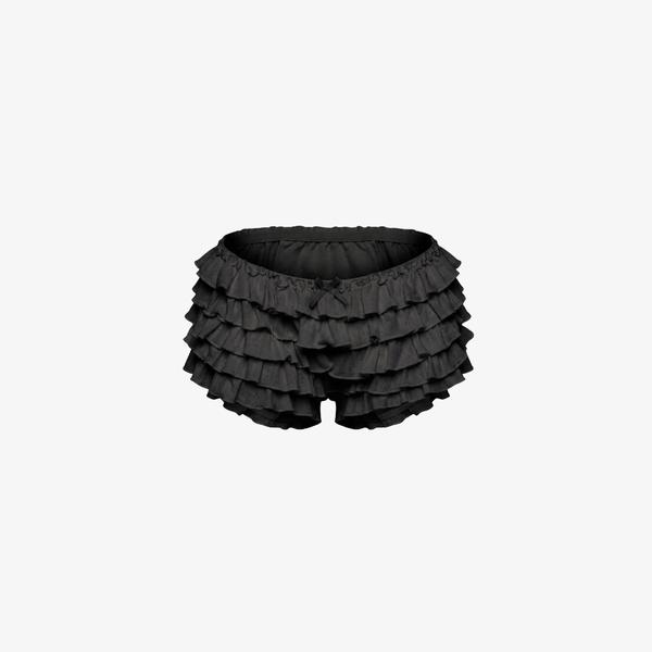 Frosted Ruffle Shorts