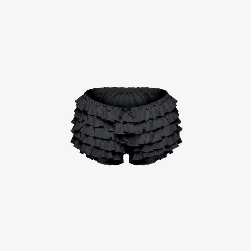Frosted Ruffle Shorts