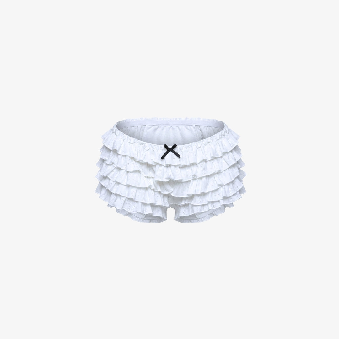 Image of Frosted Ruffle Shorts