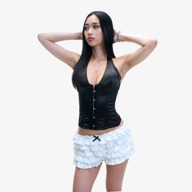 Frosted Ruffle Shorts
