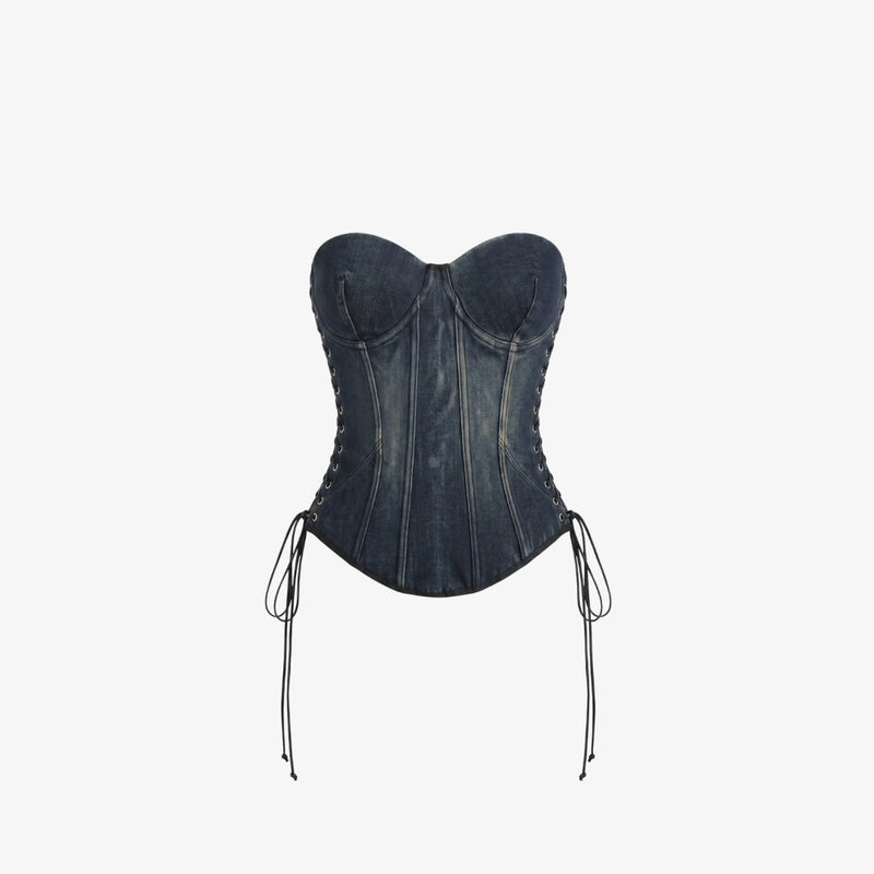 Juliette Denim Corset