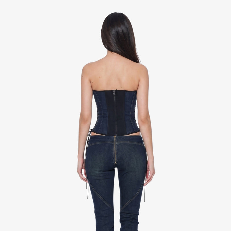 Juliette Denim Corset