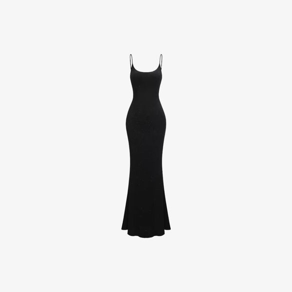 Kezia Rhinestone Fishtail Dress