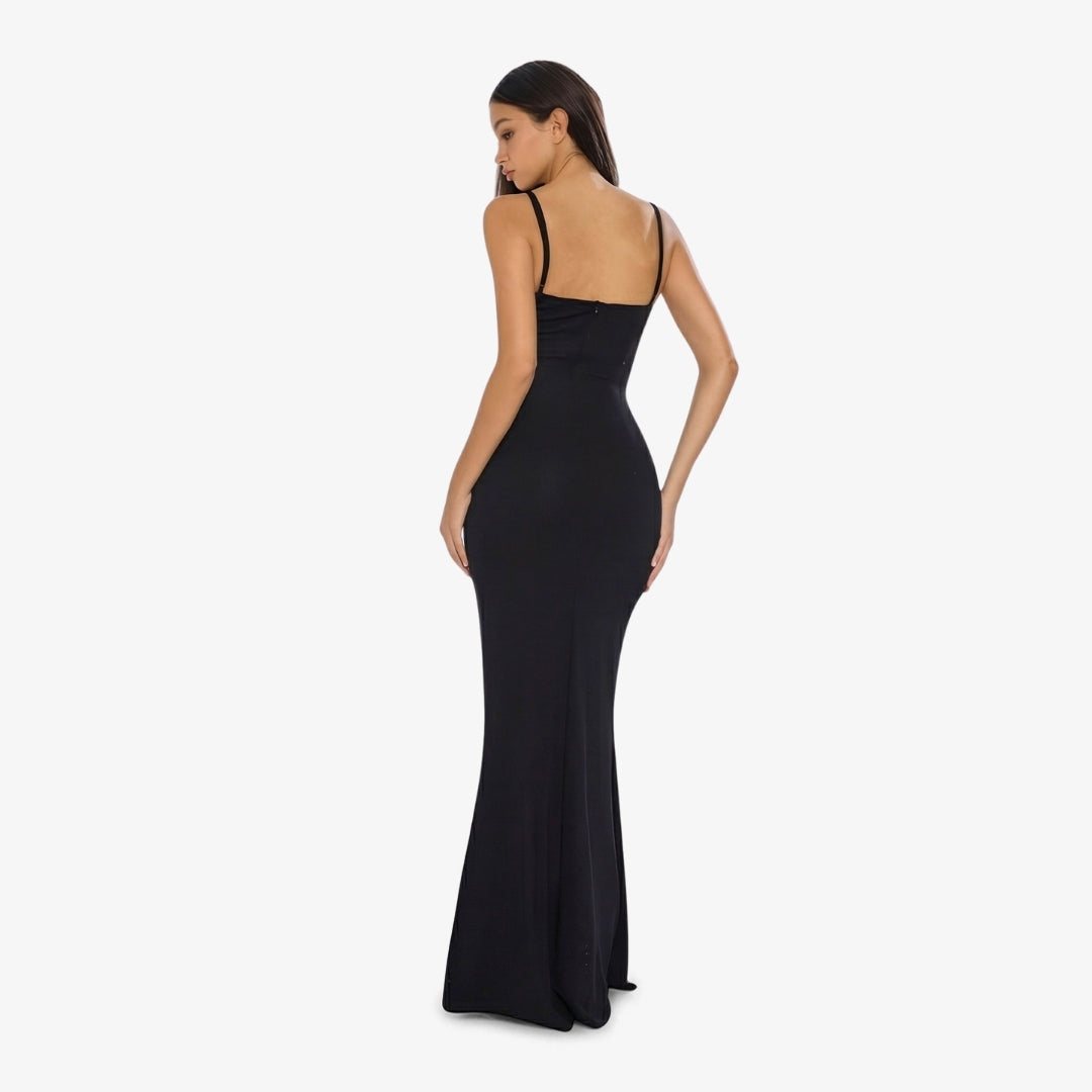 Image of Kezia Rhinestone Fishtail Dress