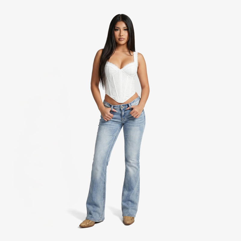 Lyra Lace Corset Top