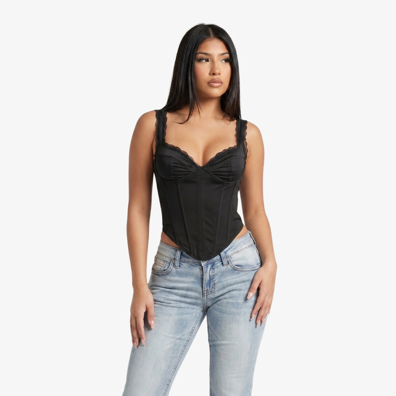 Lyra Lace Corset Top