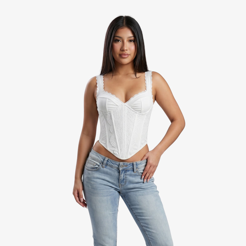 Lyra Lace Corset Top