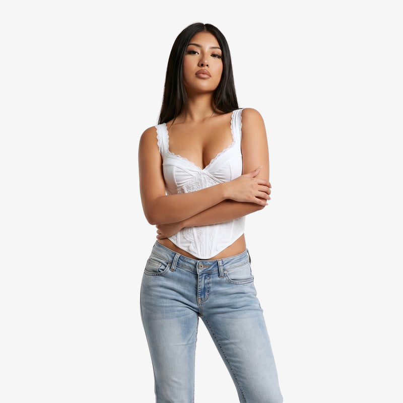 Lyra Lace Corset Top