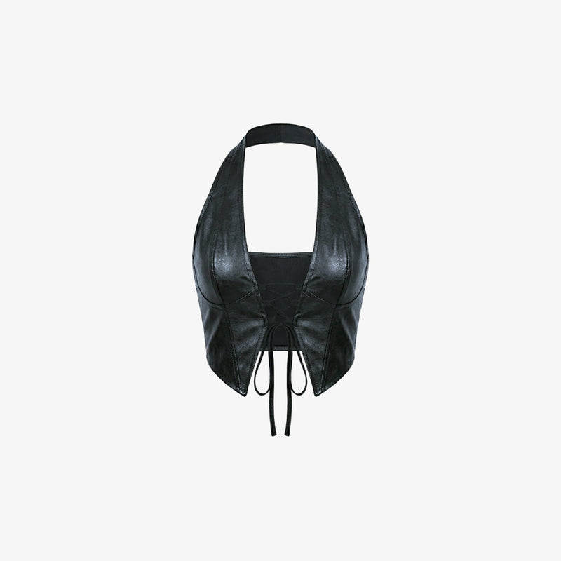 Matsura Lace-Up Halter