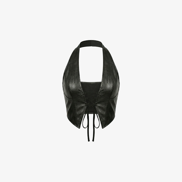 Matsura Lace-Up Halter