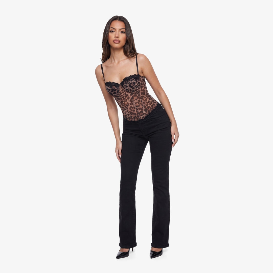 Miyu Leopard Corset