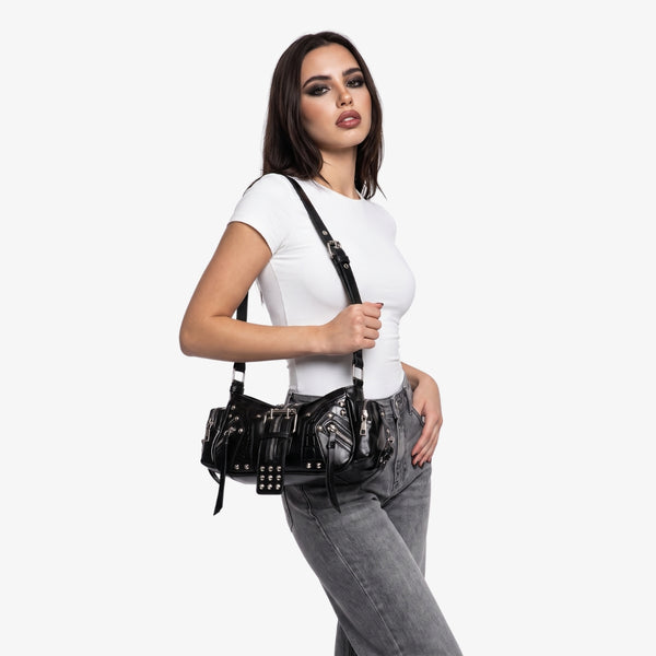 Natalya Studded Shoulder Bag