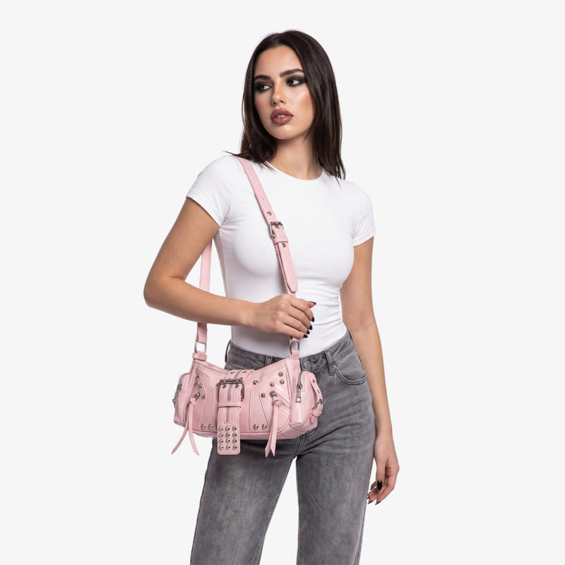 Natalya Studded Shoulder Bag