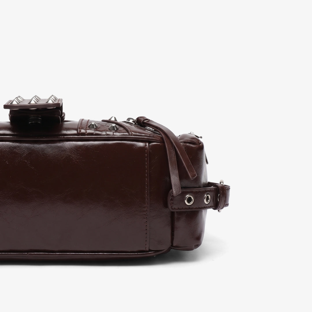 Image of Natalya Studded Shoulder Bag