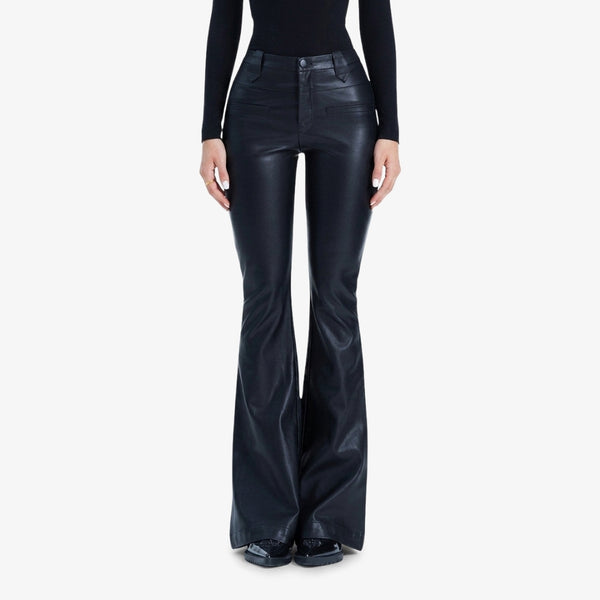 Novia Leather Flare Pants