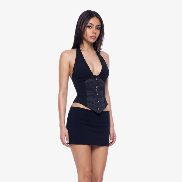 Sabrina Halter Corset Top