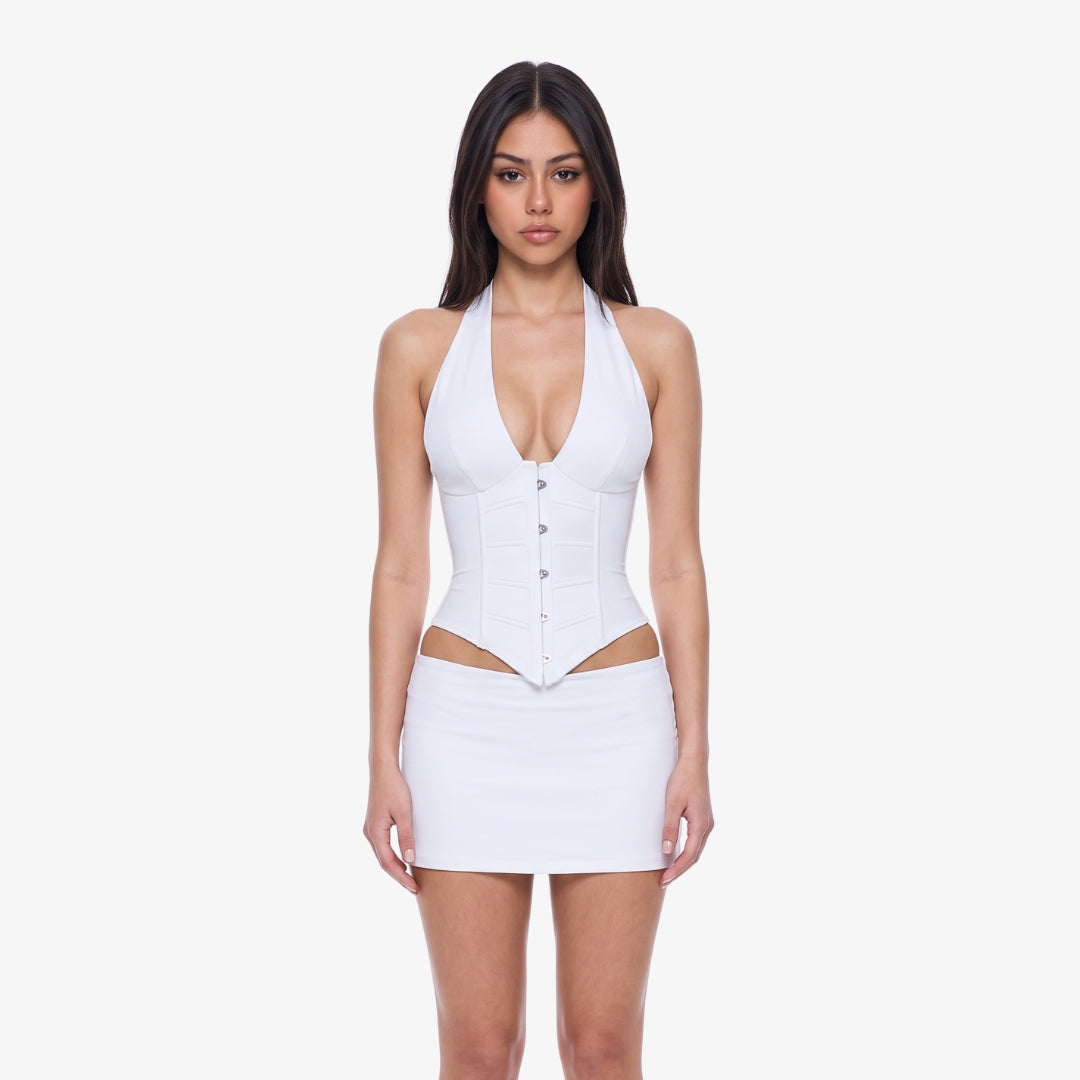 Sabrina Halter Corset Top
