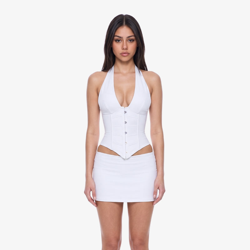 Sabrina Halter Corset Top