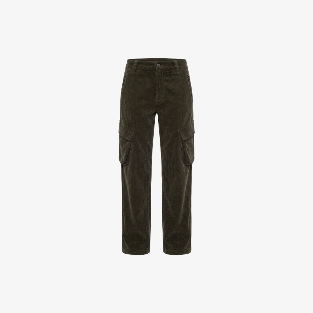 Sevyn Corduroy Straight Leg Trousers
