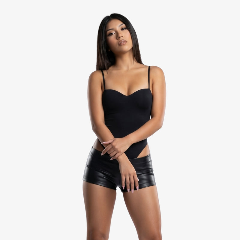 Tyra Leather Shorts