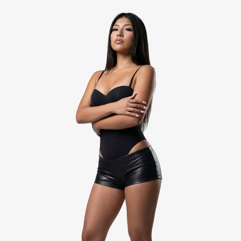 Tyra Leather Shorts