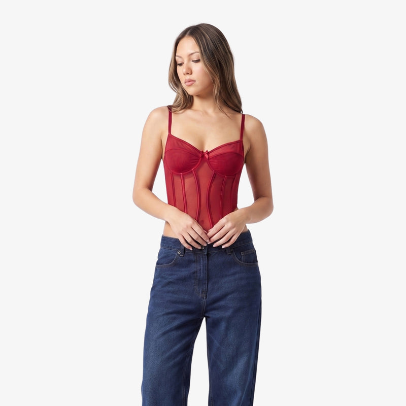 Valentina Mesh Bodysuit