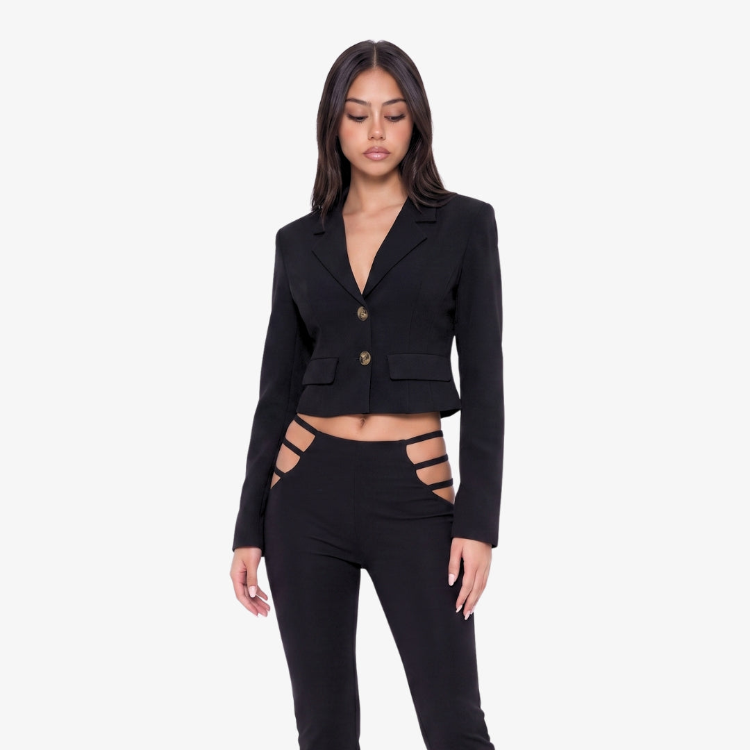Image of Vela Cropped Blazer