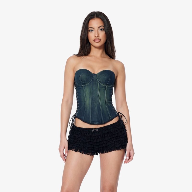 Vienna Ruffle Shorts