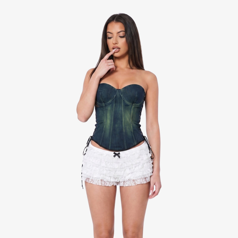 Vienna Ruffle Shorts