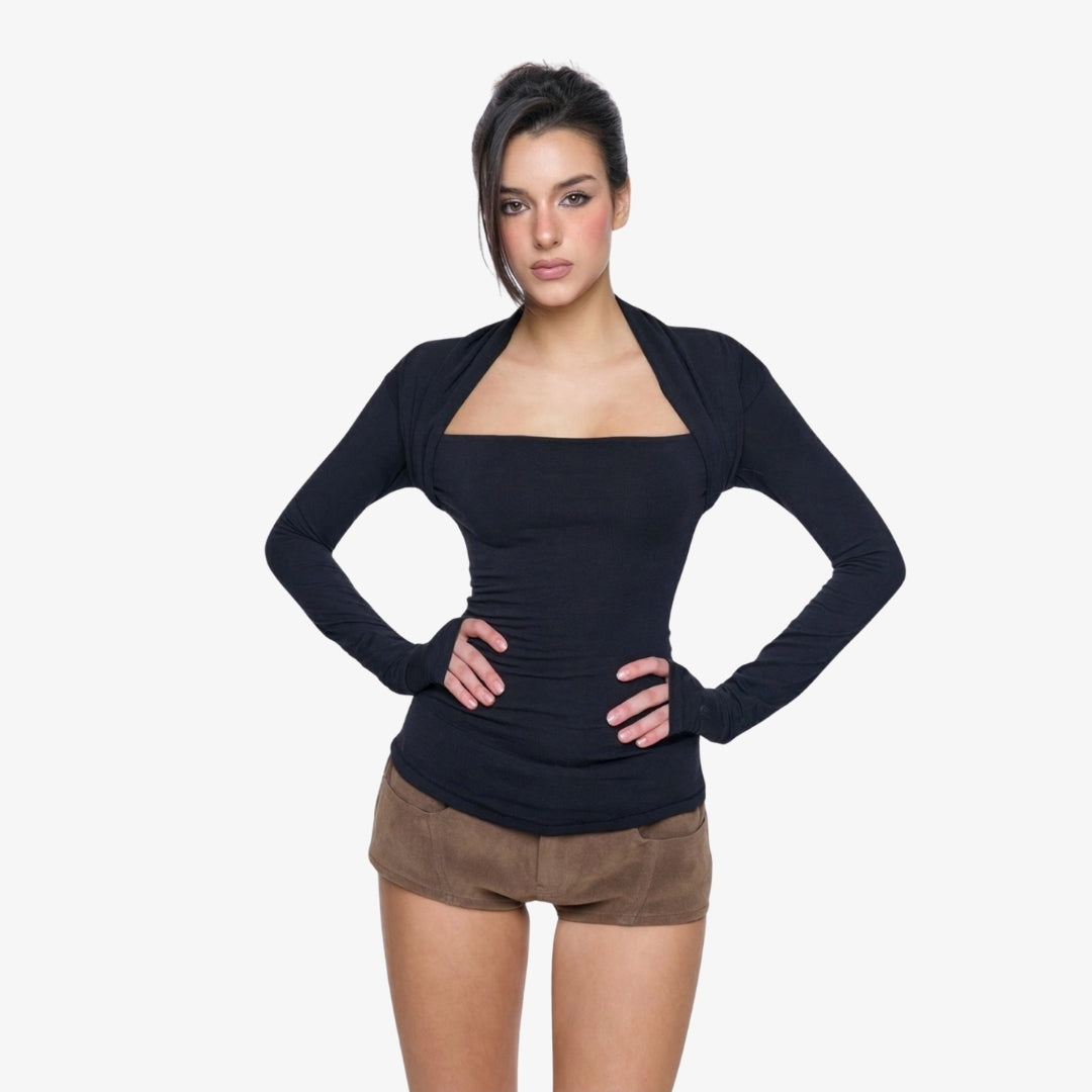 Image of Ysara Fitted Long Sleeve