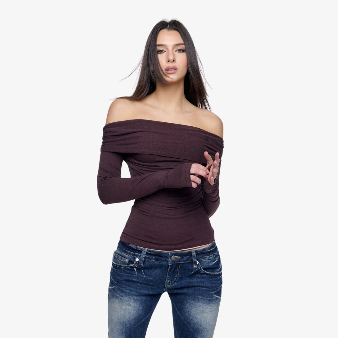 Image of Ysara Fitted Long Sleeve