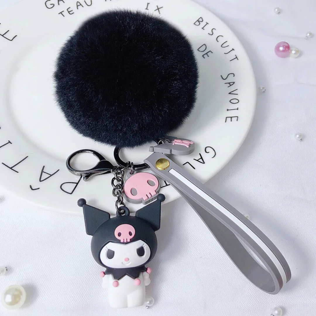 Fluffy Keychain