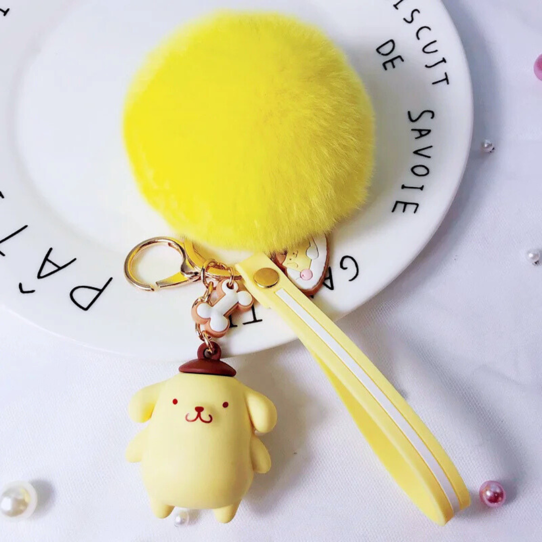 Fluffy Keychain