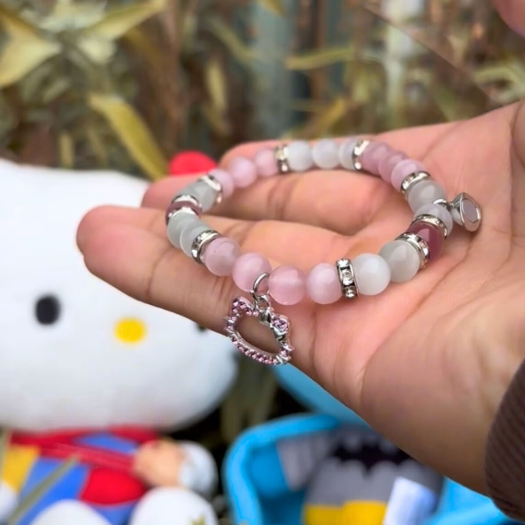 Hello Kitty x Batman Magnetic Charm Bracelet